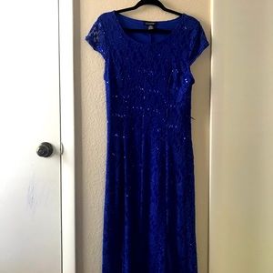 Blue Rose Dress